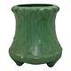 Weller Pottery Matte Green Footed Arts And Crafts Vase
