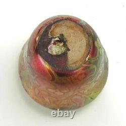 Weller Pottery Sicard 4 gourd iridescent luster vine & berry vase Arts & Crafts