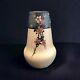 Weller Pottery Vase Matte Arts And Crafts Hand Painted Cherry Blossoms