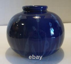 Wellfleet Studio Pottery Massachusetts Decorated Vase Signed Vintage Arts Crafts