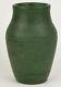 Wheatley Pottery Company Matte Green 8.5 Tall Arts And Crafts Vase