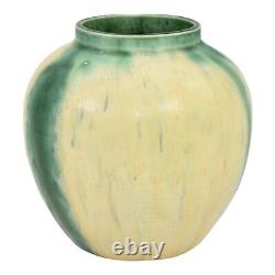 William Jervis 1905-1908 Vintage Arts and Crafts Pottery Drip Glaze Ceramic Vase