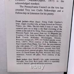 Wood Fired Stoneware and Porcelain by Jack Troy Hardcover Pottery 1ST EDITION