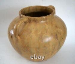ZANESVILLE STONEWARE Large Vulcan Pottery Vase Ohio Arts & Crafts Pottery