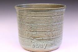 Zanesville Pottery Planter Bowl Homespun Stone Age Modern Arts & Crafts 11x14