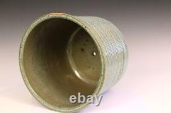 Zanesville Pottery Planter Bowl Homespun Stone Age Modern Arts & Crafts 11x14