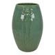 Zanesville Stoneware 1930s Vintage Arts And Craft Pottery Green Vase 101
