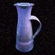 Zappa Pottery Colorado Hand Crafted Pitcher Vessel Signed Blue Purple 14t 5w